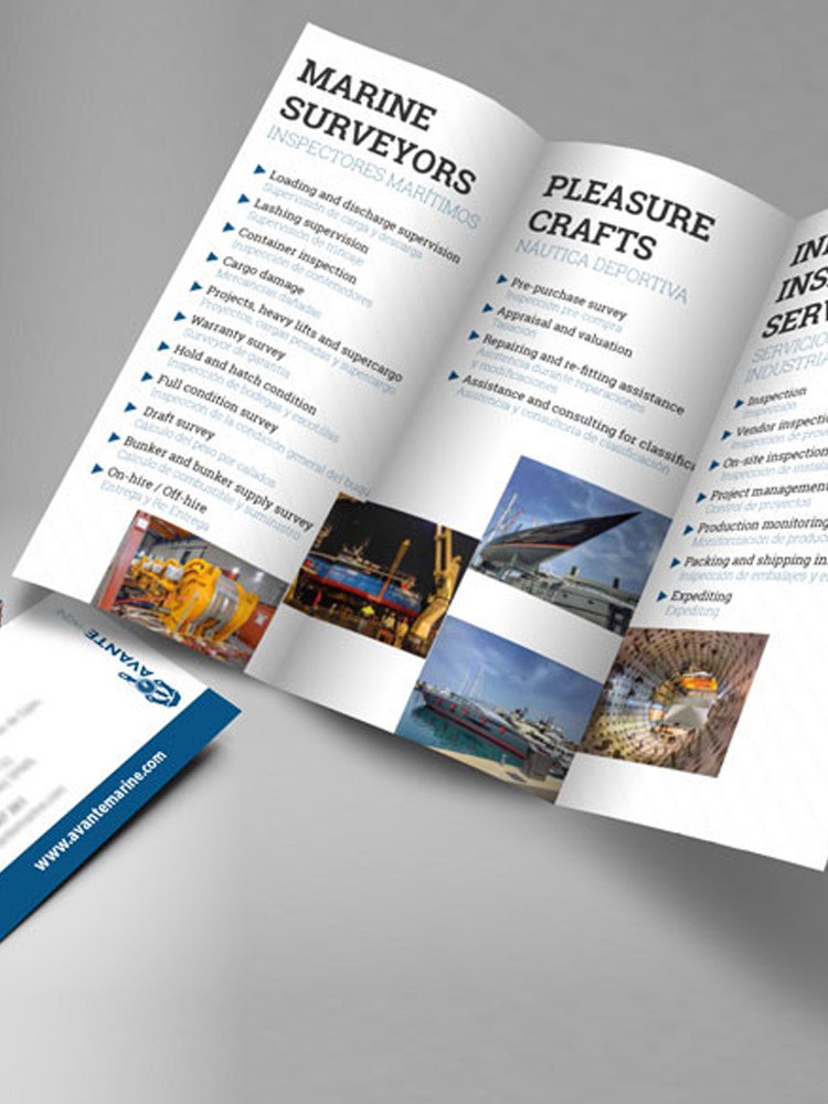 Imagen principal de proyecto de Diseño y Desarrollo Web WP Avante Marine