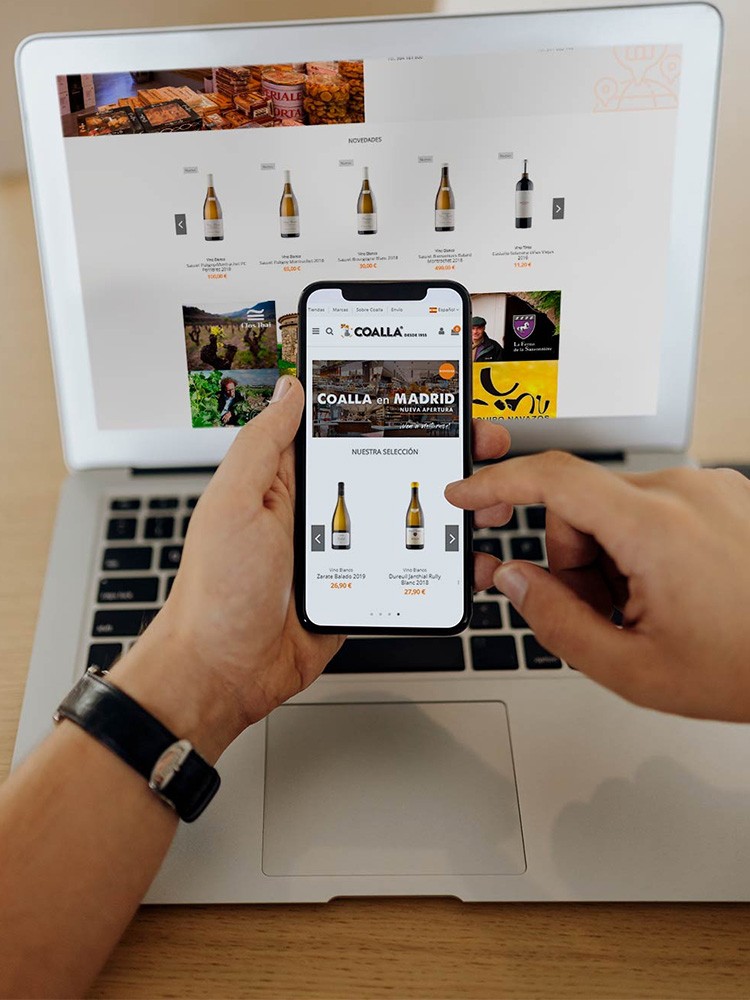 Imagen principal de proyecto de Diseño y Desarrollo eCommerce Prestashop Coalla