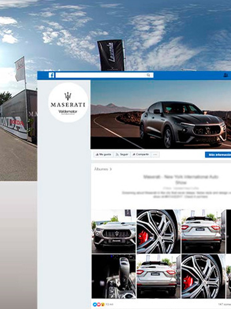 Imagen principal de proyecto de Fotografía Digital Profesional y 360º Maserati Asturias en la FIDMA